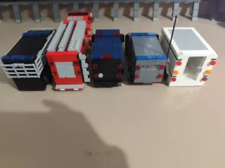 Lego personalizados - Camión bomberos y policía