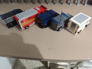Lego personalizados - Camión bomberos y policía