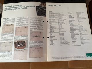 Sansui AU-7500 Amplificador