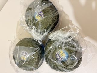 3 ovillos perle Petra 8/53011 Dmc