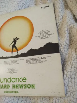 Vinile 12" Sundance Richard Hewson Orchestra