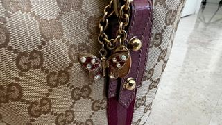 Bolso Gucci GG Supreme Beige y Rosa