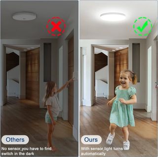 NUEVA Lámpara Techo LED Sensor Movimiento