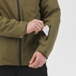Chaqueta de esquí y nieve impermeable Hombre Wedze 500