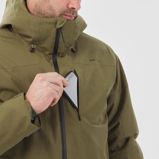 Chaqueta de esquí y nieve impermeable Hombre Wedze 500