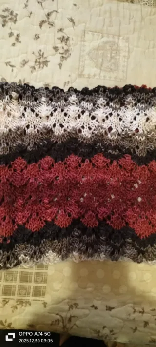 Sciarpa bambina fatta a mano