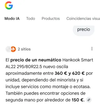 Neumáticos camión/autobús HANKOOK 295/80 r22'5