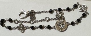 Bracciale Tuum Sette Doni Argento Nero