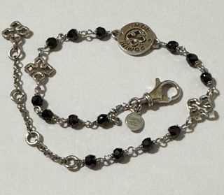 Bracciale Tuum Sette Doni Argento Nero