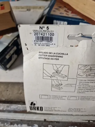 Cepillos carpintero URKO N° 5