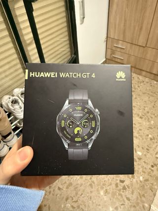 Smartwatch Negro y Naranja