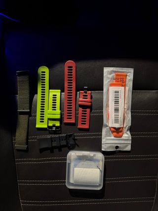 Smartwatch Negro y Naranja