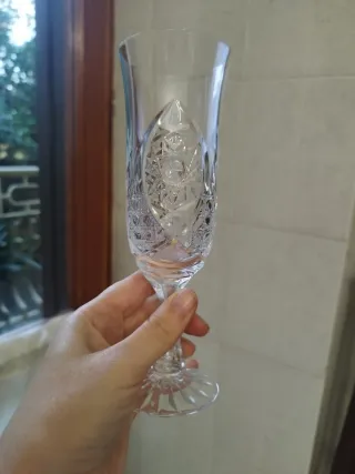 Servizio 6 calici cristallo