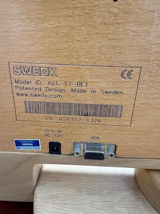 Monitor SWEDX madera de fresno