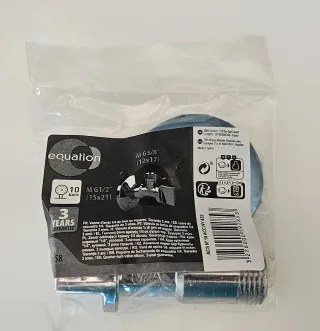 Válvula de escuadra 1/4 Equation