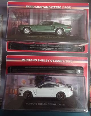 2 modellini Ford Mustang GT390 (1968) e Shelby GT3