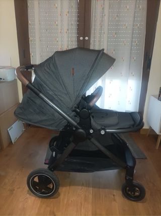 Carro bebé + silla paseo + capazo.