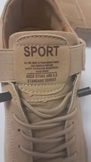 Zapatos Sport Marrón/Beige