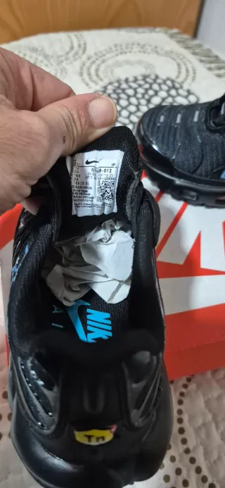 Nike Talla 30 Niños Negro Azul talla 30