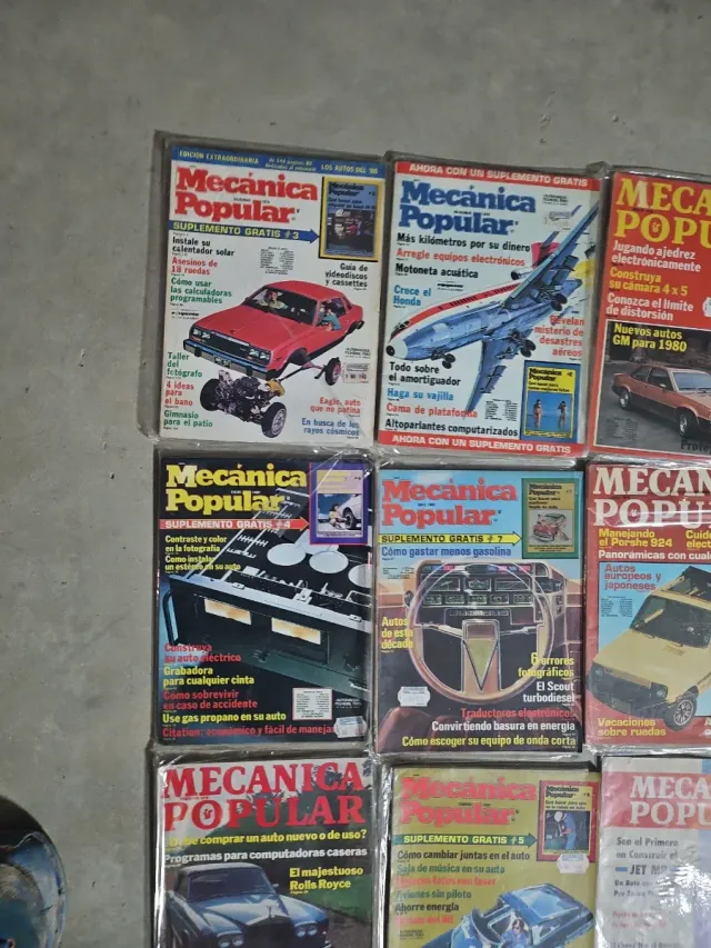 Lote 24 Revistas Mecánica Popular