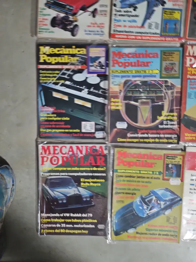 Lote 24 Revistas Mecánica Popular