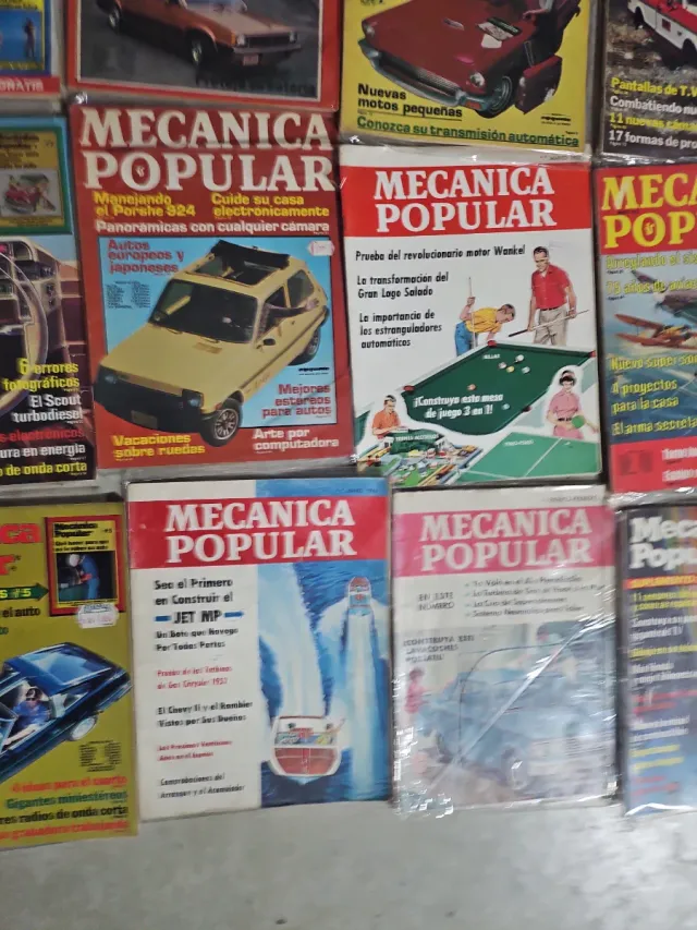 Lote 24 Revistas Mecánica Popular