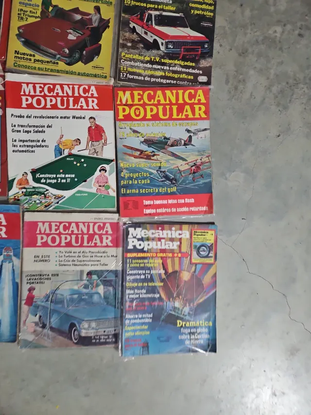 Lote 24 Revistas Mecánica Popular