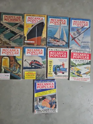 Lote 24 Revistas Mecánica Popular