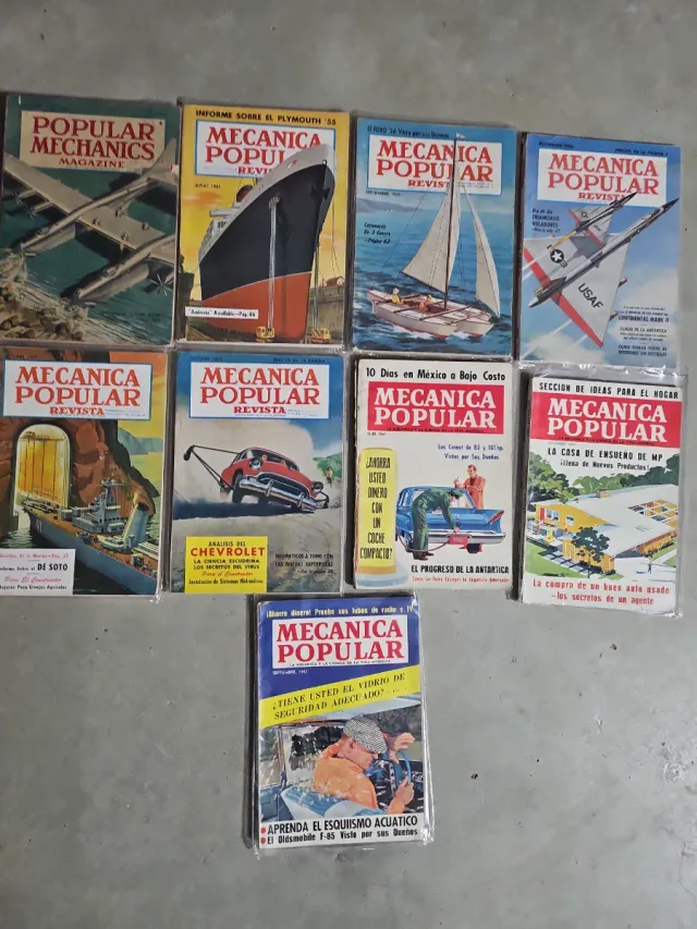 Lote 24 Revistas Mecánica Popular
