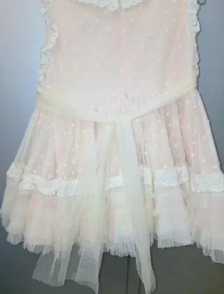 Vestido Bebé Niña Bautizo Evento Talla 24-36m