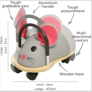 Wheelybug Hippychick Large Correpasillos
