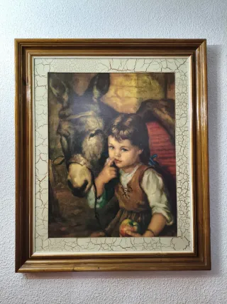 Precioso cuadro 91x76 cm