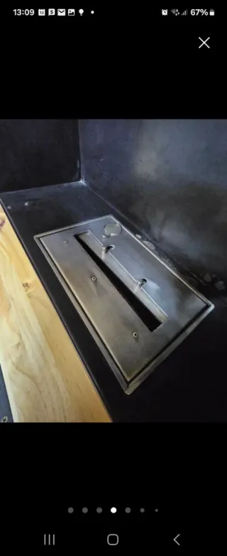 Chimenea bioetanol moderna