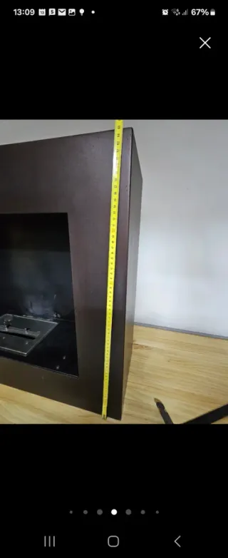 Chimenea bioetanol moderna