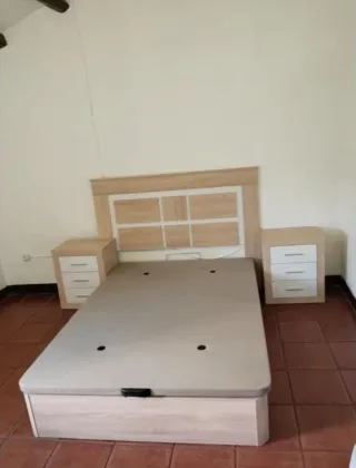 Cama canapé con colchón