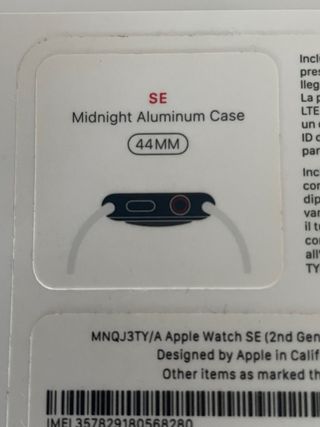 Apple Watch SE 44MM Azul/Gris