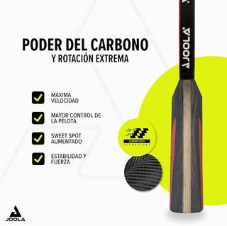 Raqueta Ping Pong JOOLA Carbon Profesional
