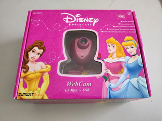 Webcam Disney Princess 1.3 Mpx USB
