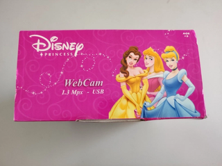 Webcam Disney Princess 1.3 Mpx USB