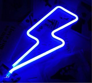 Luz LED Rayo Blanco Batería