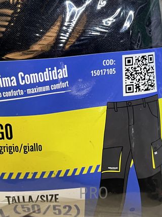 Pantalones Largos De Trabajo WOLFPACK