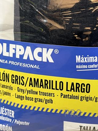 Pantalones Largos De Trabajo WOLFPACK