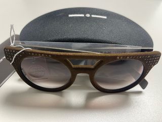 Gafas Terciopelo Marrón Swarovski