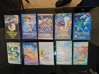 10 VHS Disney Classici - Film per tutta la famigli