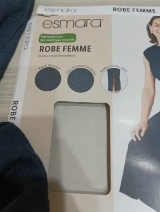 Esmara Vestito Lungo Nero XL