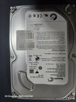 HDD Interno Seagate Barracuda 500GB