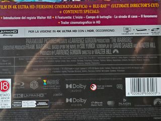 I Guerrieri della Notte 4K UHD Edizione Collezione