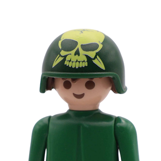 Caso moto verde - Playmobil
