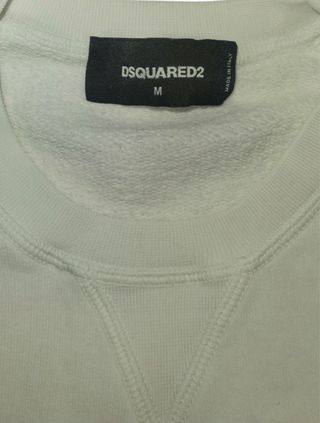 Dsquared2 White crewneck sweatshirt Canada maple l