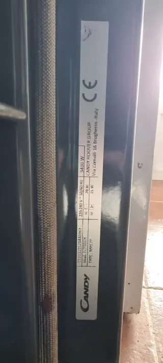 Placa Inducción Candy + Horno